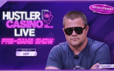 Hustler Casino Live PRE-GAME exhibit w/ DGAF