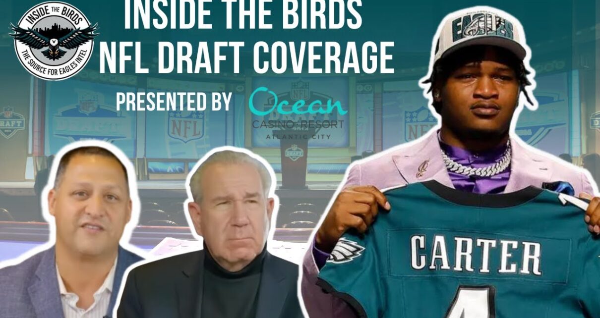 ITB LIVE Reaction Eagles Draft Jalen Carter | Presented by Ocean Casino Resort Atlantic City