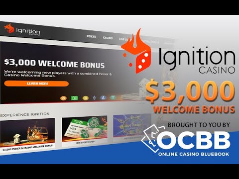 Ignition Online Casino Welcome Bonus: Get Up to $3,000