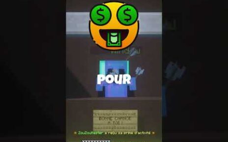 J’AI TROUVE UN CASINO PIÉGÉ SUR MON SERVEUR MINECRAFT ! #shorts