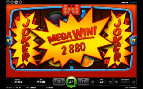 Joker Boom Plus – priebeh hry online casino automatu od Kajot Games