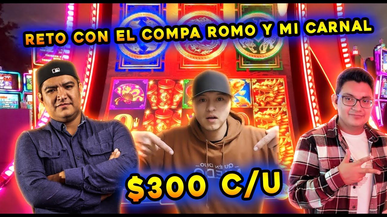 Jugando máquinas en el casino Paris de Las Vegas con el compa Romo @iMPULSIVESLOTS y mi carnal