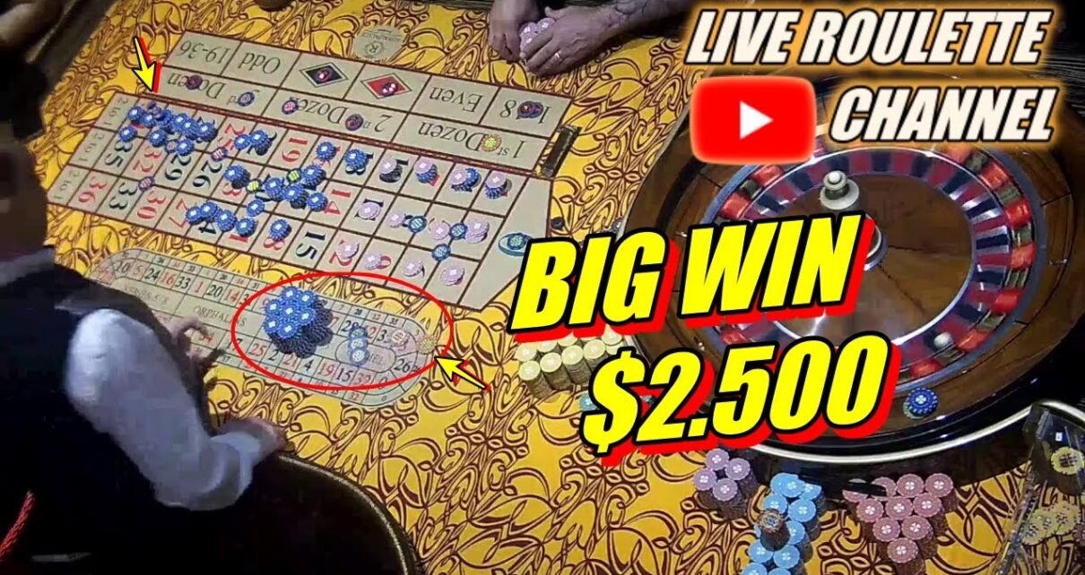 ? LIVE ROULETTE | ?Amazing Session BIG WIN  In Las Vegas Casino ? Exclusive ✅ 2023-04-27