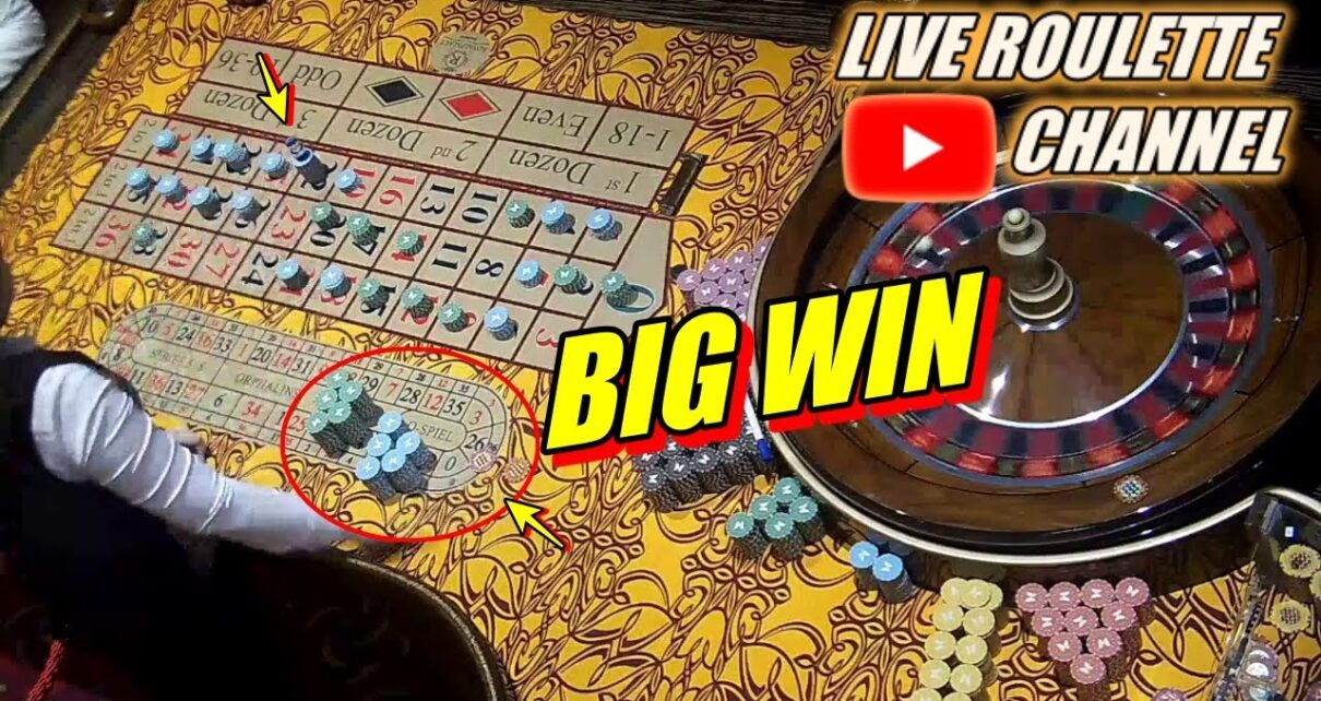 ?LIVE ROULETTE |? BIG WIN In Casino Las Vegas ? Hot Session Exclusive ✅ 2023-04-03