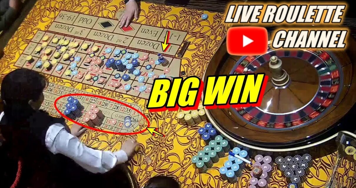 ?LIVE ROULETTE |? BIG WIN In Table morn Session ? In Las Vegas Casino ? Exclusive ✅ 2023-04-14