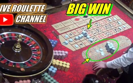 ?LIVE ROULETTE | ? forenoon Session BIG WIN ? In Las Vegas Casino? Exclusive ✅ 2023-04-01