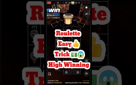 Lighting Roulette Game Trick ??? Every circular Winning Trick #ligthningroulette #onlinecasino #shorts