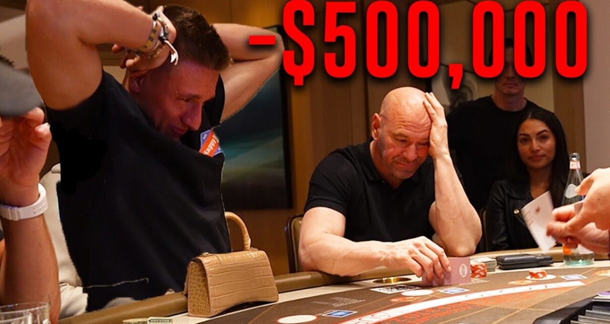Losing 0,000 with Dana White at the Casino…