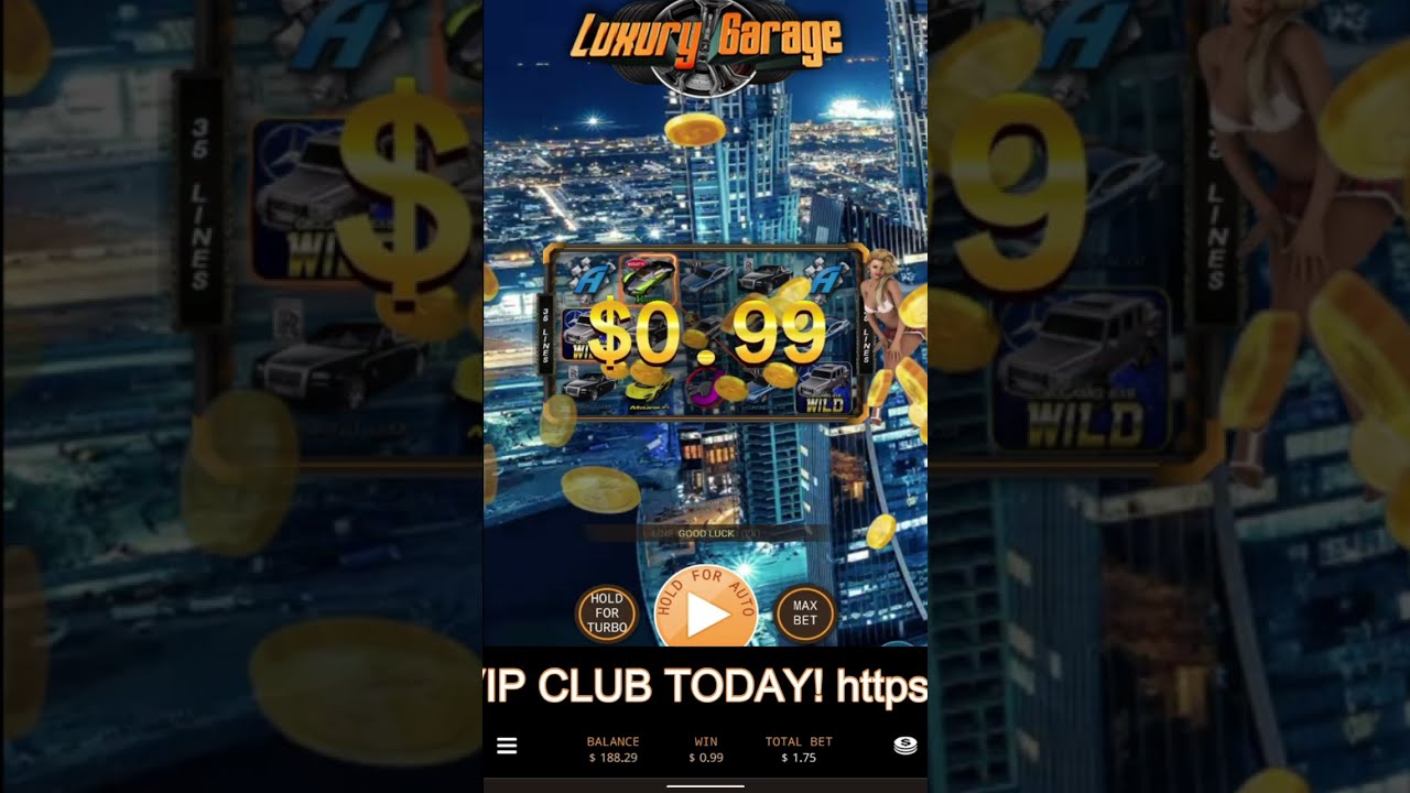 Luxury Garage | Online Casino Gaming #casino #slots #slotsonline #onlinecasino  #onlinecasinoslot