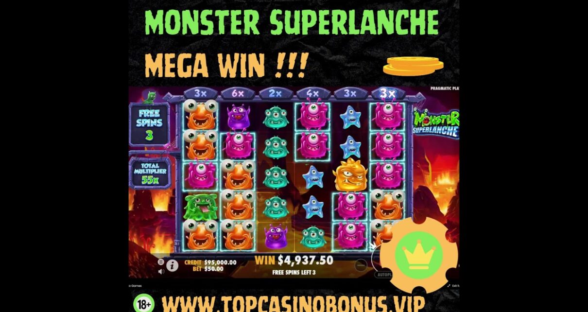 “Monster Win with Monster Superlanche: The Latest Online Casino Game!” #freeslots