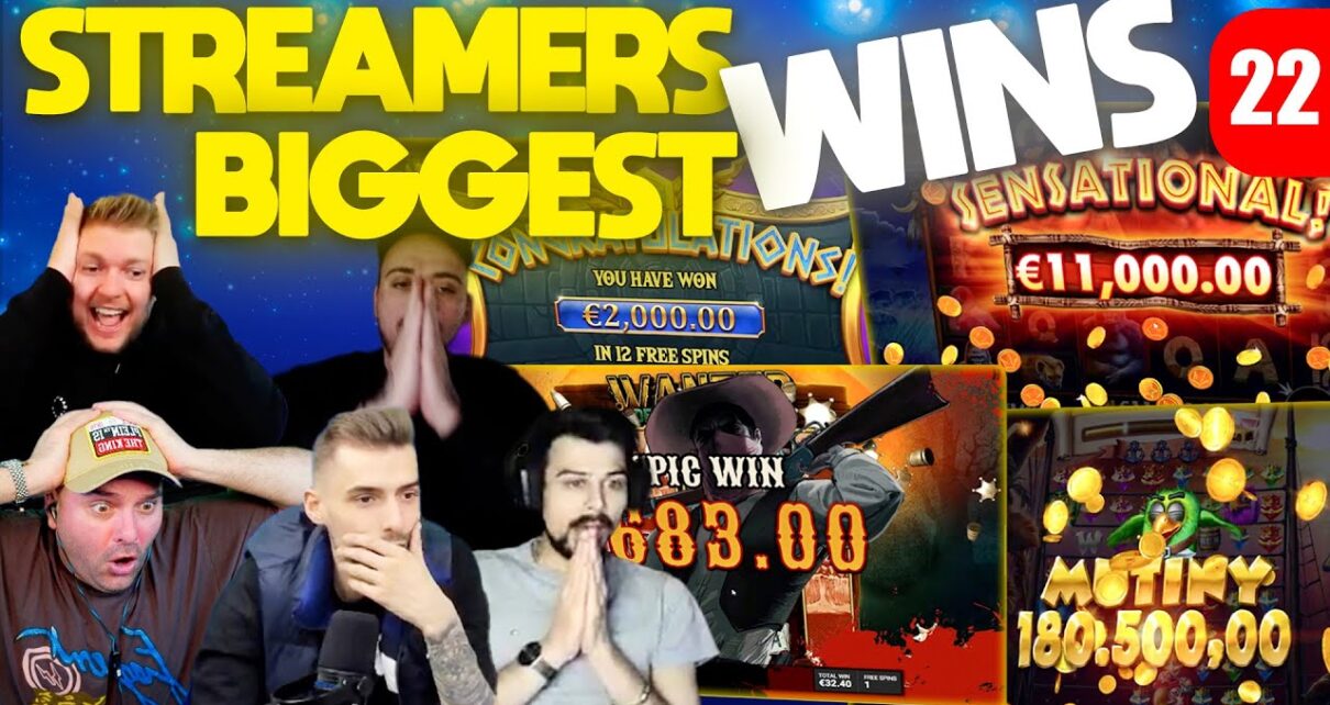NEW TOP 5 STREAMERS BIGGEST WINS/2023