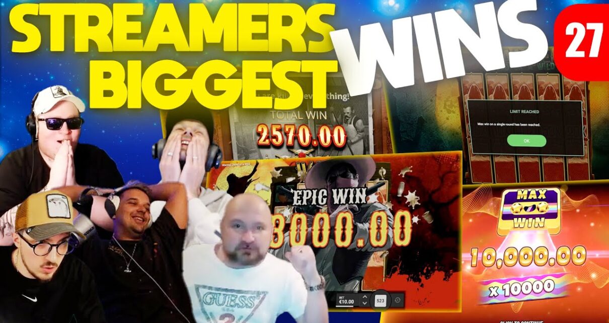 NEW TOP 5 STREAMERS BIGGEST WINS/2023