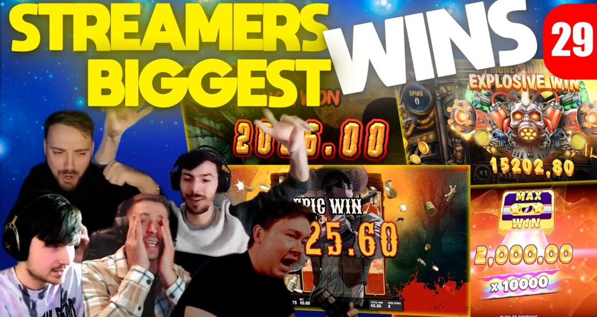 NEW TOP 5 STREAMERS BIGGEST WINS/2023