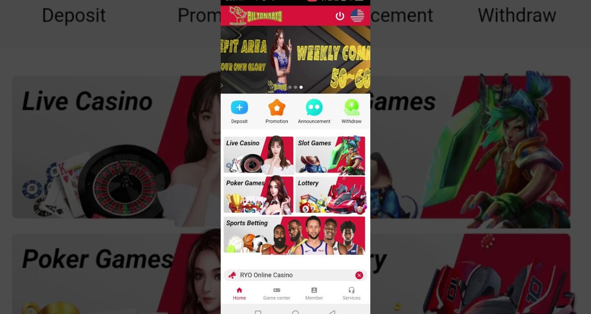 NEW UPCOMING BILYONARYO online casino