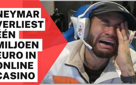 NEYMAR VERLIEST ÉÉN MILJOEN EURO IN ONLINE CASINO