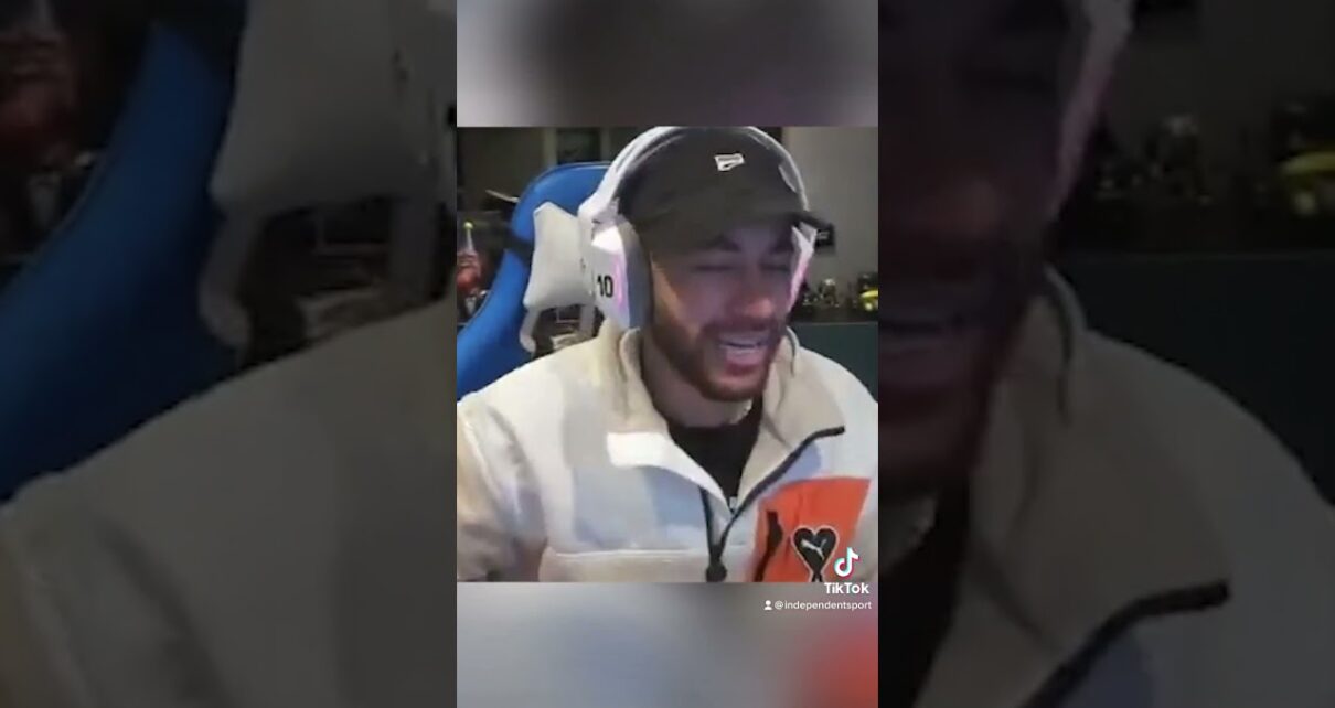 Neymar reacts to ‘losing €1m’ during online casino session