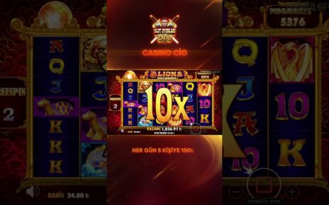 ⭐️O NE GÜZEL BİR KAZANÇ 120K BUM⭐️SLOT SİZDEN GELENLER⭐️ #casino #slot #shorts