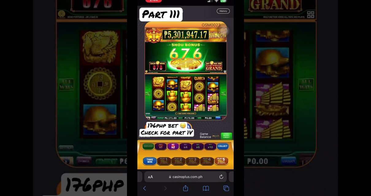 ONLINE CASINO – 176php BET component division lll #philippines #slotmachine #slotmanila