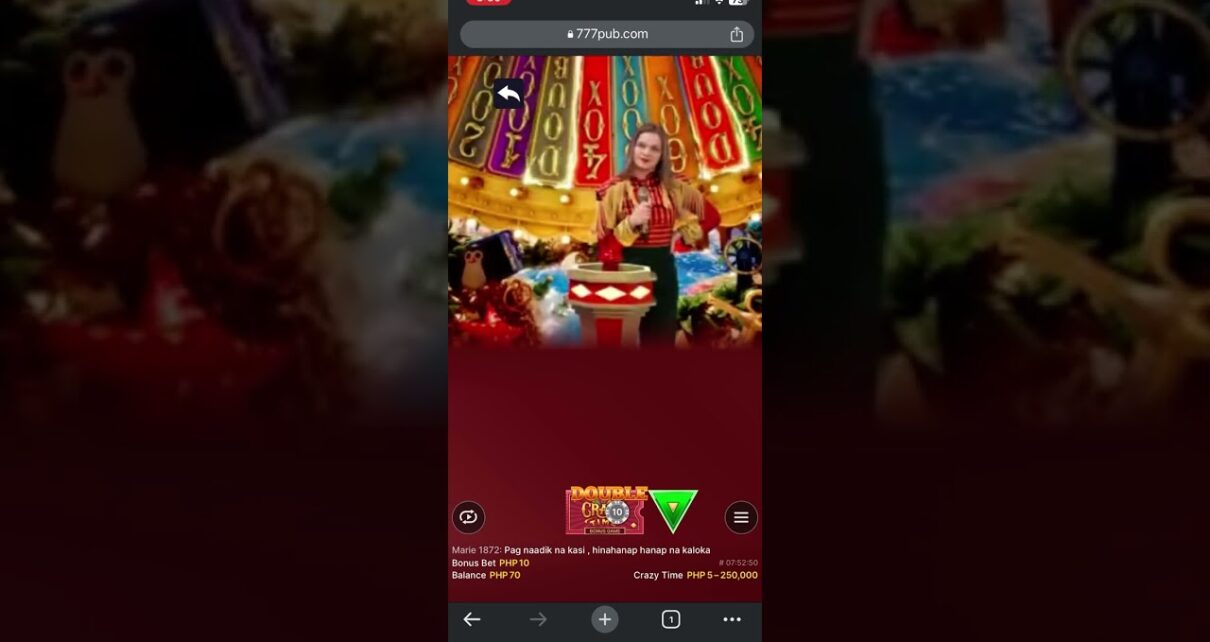 Online Casino Gaming. Crazy Time  Big 10pesos mong taya naging 8KWin.pub#