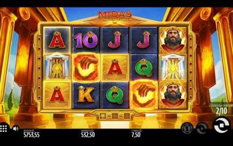 Online casino 2023 | 2 good bonuses in Midas Golden Touch