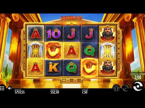 Online casino 2023 | 2 good bonuses in Midas Golden Touch