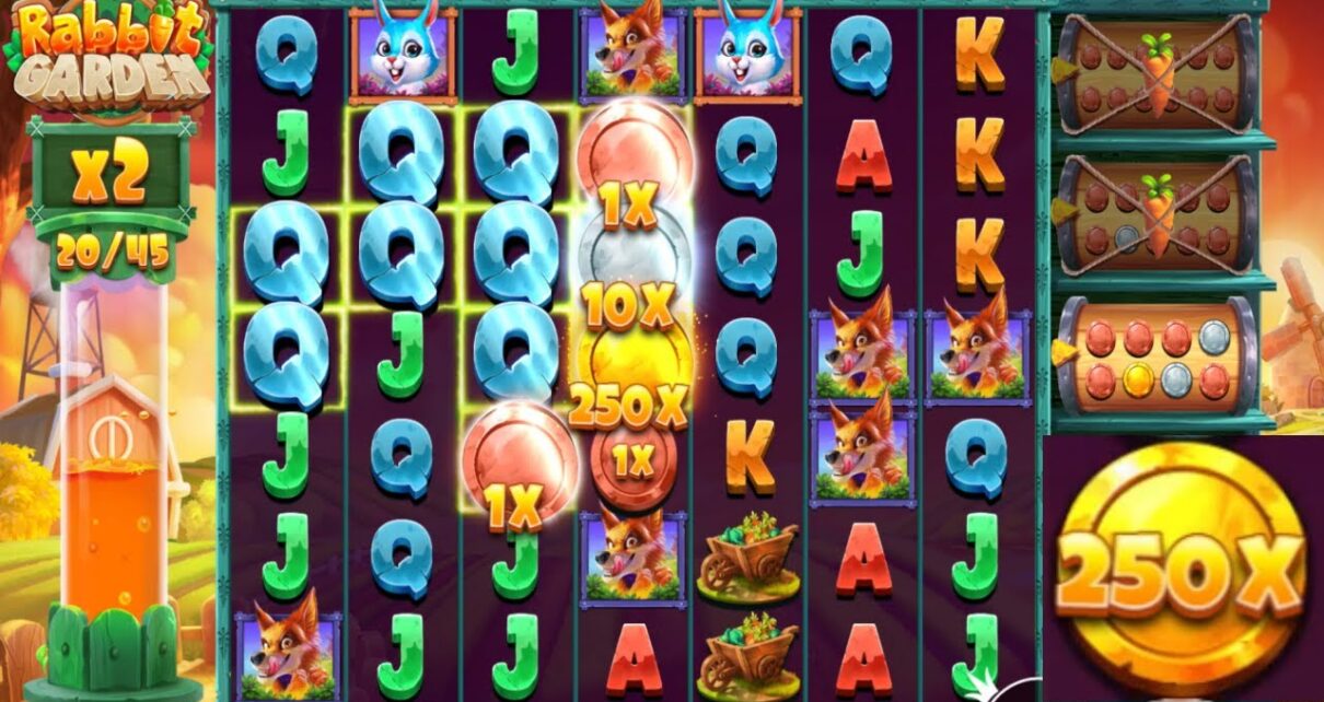 RABBIT GARDEN – HIT 250X MULTIPLIER | BIG WIN – BONUS BUY ONLINE CASINO