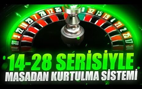 RULET | 14-28 SERİSİYLE MASADAN KURTULMA SİSTEMİ ! #autorulet #rulet #casino #bahis #auto #roulette