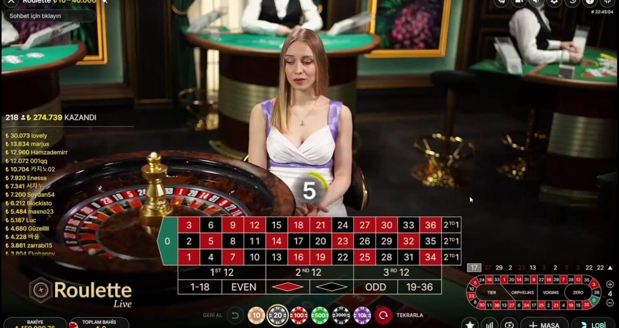| RULETTE 50 BİN TL İLE HEDEFİMİZ KAZANÇ!!