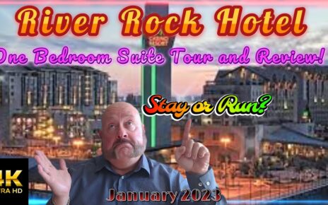 River stone Hotel and Casino i Bedroom Suite Tour and Review! Recorded in 4K, Richmond BC, Canada!!