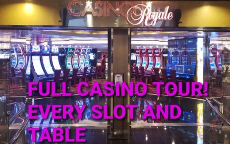 Royal Caribbean’s Symphony of the Seas Casino Tour. EVERY SLOT & TABLE!