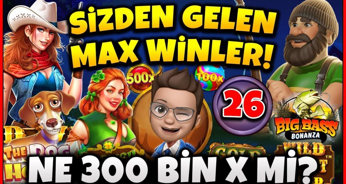 SLOT OYUNLARI ?? SİZDEN GELEN SLOT REKOR KAZANÇLAR 26 ??ı