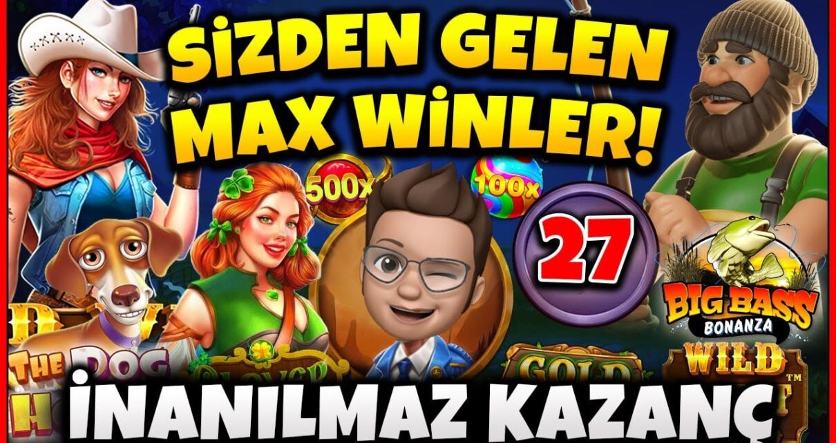 SLOT OYUNLARI ?? SİZDEN GELEN SLOT REKOR KAZANÇLAR 27 ??ı
