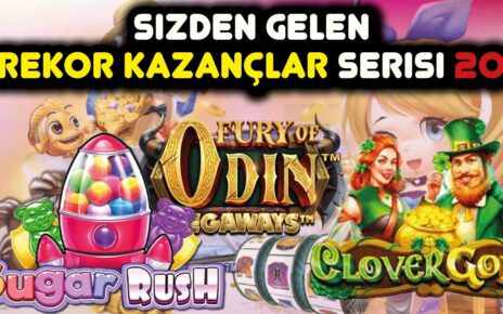 SLOT OYUNLARI SİZDEN GELENLER | REKOR KAZANÇLAR SERİSİ 20 #slot #casino #slotoyunları