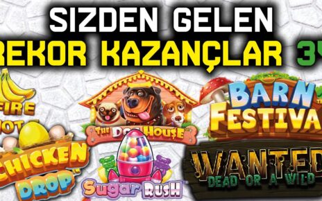 SLOT OYUNLARI ? SİZDEN GELENLER ? SLOT REKOR KAZANÇLAR 34 #slot #slotoyunları