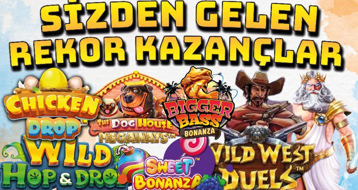 SLOT OYUNLARI ? SİZDEN GELENLER ? SLOT REKOR KAZANÇLAR SERİSİ 65 ?ı