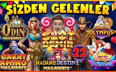 SLOT SİZDEN GELENLER ⭐⭐SLOT OYUNLARI REKOR KAZANÇLAR 22⭐⭐ #slot #slotoyunları #casino