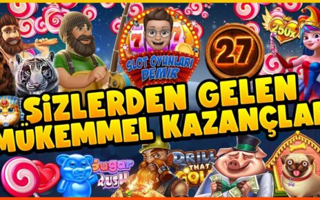 SLOT SİZDEN GELENLER ⭐⭐SLOT OYUNLARI REKOR KAZANÇLAR 27⭐⭐ #slot #slotoyunları #casino