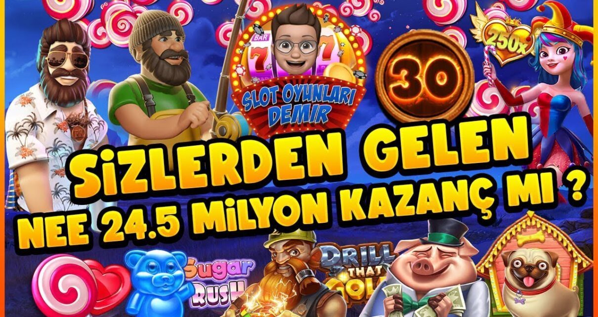 SLOT SİZDEN GELENLER ⭐⭐ SLOT OYUNLARI REKOR KAZANÇLAR 30 ⭐⭐ #slot #slotoyunları #casino