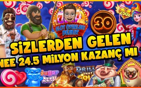 SLOT SİZDEN GELENLER ⭐⭐ SLOT OYUNLARI REKOR KAZANÇLAR 30 ⭐⭐ #slot #slotoyunları #casino