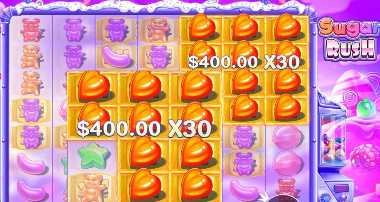 SUGAR RUSH BONUS BUY  ONLINE CASINO – HIT BIG SYMBOLS WITH 30X MULTIPLIER