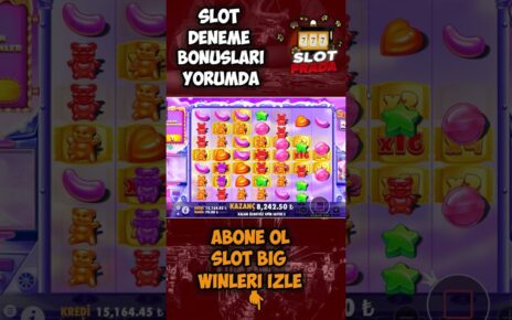 SUGAR RUSH ? BU ARALAR ÇOK İYİ ÖDÜYOR! ? #sugarrush #slot #casino