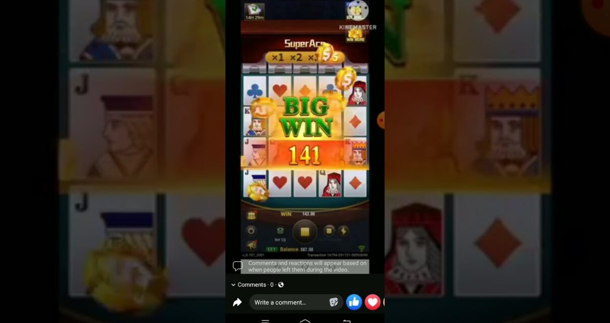 SUPER ACE online casino,mega win