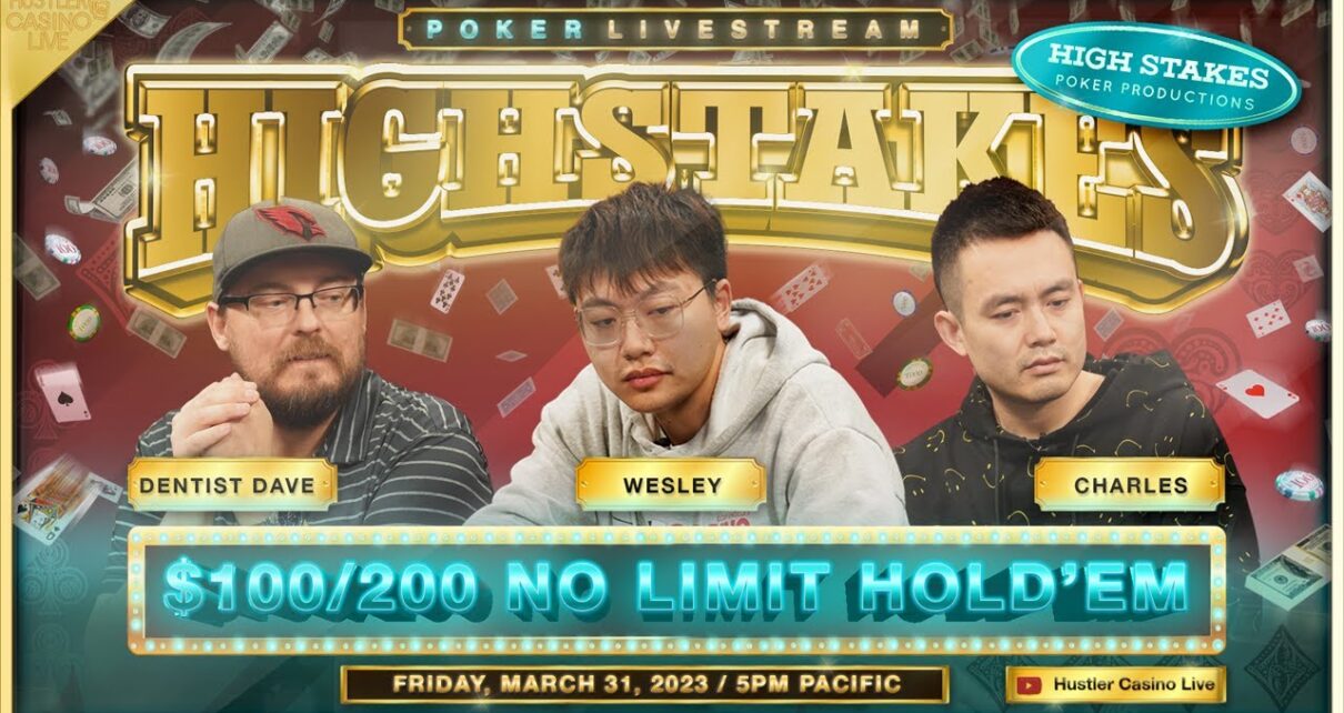 SUPER HIGH STAKES 0/200/400 w/ Wesley, Charles, Dentist Dave, Ryan Feldman, J.R. & Francisco