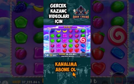 SWEET BONANZA ? 500 DEN OYUNA ALDI! ? #slot #sweetbonanza #casino #slotbigwin