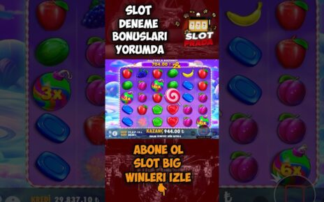 SWEET BONANZA ? ÇOK İYİ ÖDEDİ! ? #slot #sweetbonanza #casino #slotbigwin