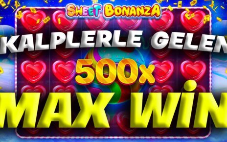 SWEET BONANZA | Kalplerle Gelen 50x Max Win Rekor Kazanç | #slot #casino #slotoyunları #sweetbonanza