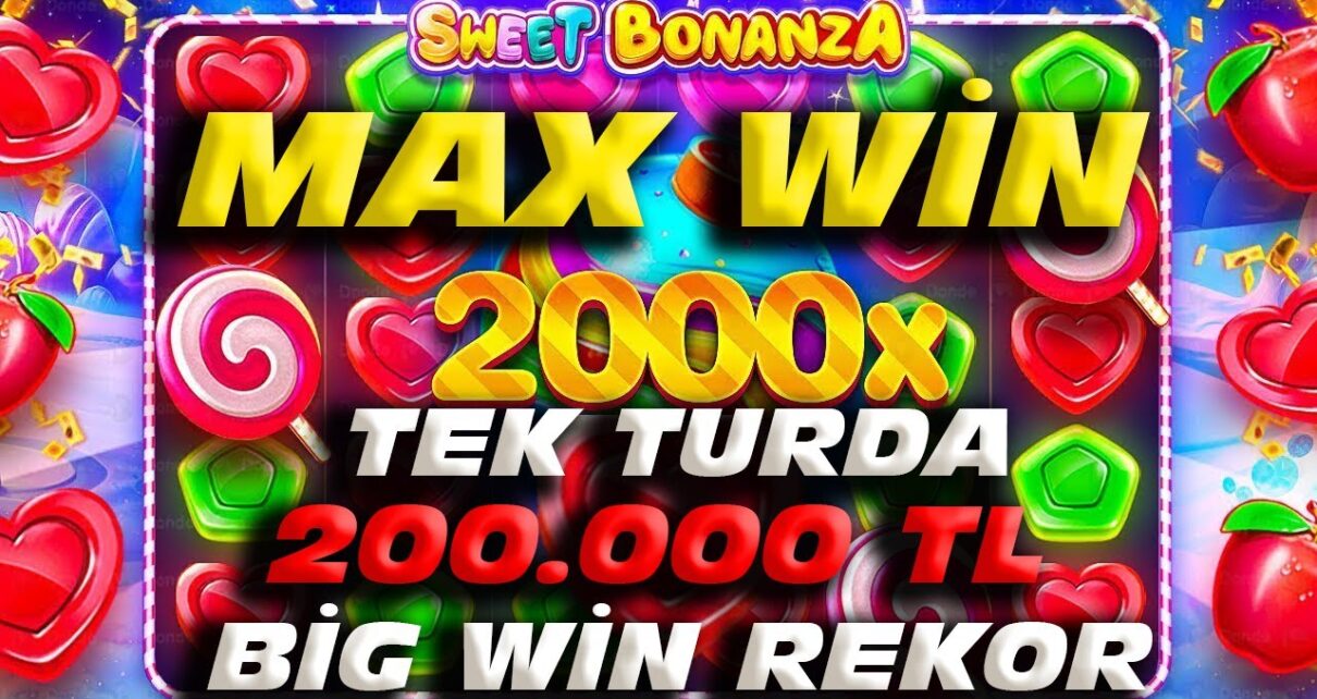 SWEET BONANZA | Küçük Kasa Max Win Rekor Kazanç Big Win | #slot #casino #slotoyunları  #sweetbonanza