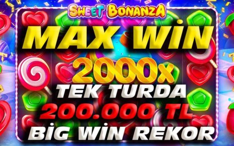 SWEET BONANZA | Küçük Kasa Max Win Rekor Kazanç Big Win | #slot #casino #slotoyunları  #sweetbonanza