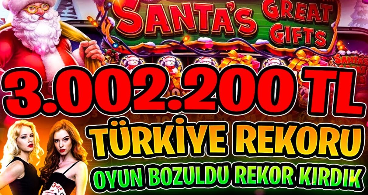 Santas Great Gifts | 3.000.000 TL Türkiye Rekor Kazancını Aldık |ı Santas Great Gifts | 3.000.000 TL Türkiye Rekor Kazancını Aldık |ı