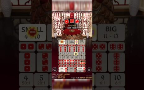 SicBo Big Win ??Big Win Casino??#casino #mcw #mcwedding #onlinecasino #fantan #fantano #mega#casino